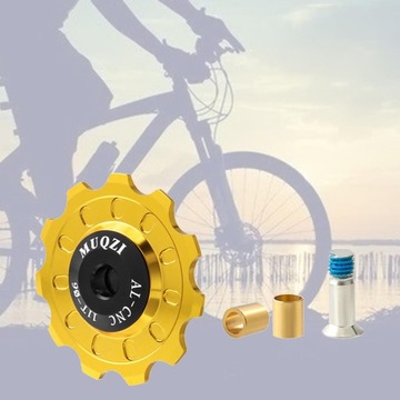Направляющее колесо велосипеда, велосипед из алюминиевого сплава, золото 11T