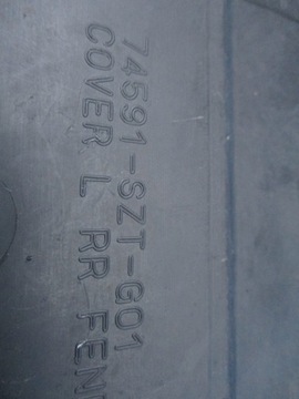 PODBĚH LEVÉ ZADNÍ HONDA CR-Z 74591-SZT-G01