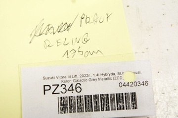 PZ346 SUZUKI VITARA III STŘEŠNÍ NOSIČ STŘECHA STŘEŠNÍ PRAVÝ