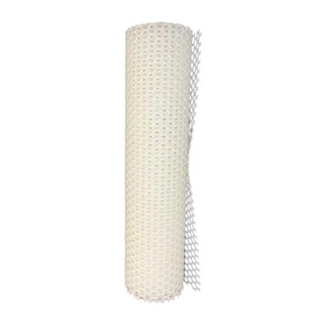 Пластиковая сетка для забора из проволочной сетки защитная белая