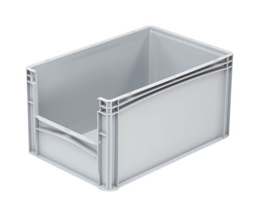 POJEMNIK MAGAZYNOWY Z OKNEM 600x400x320