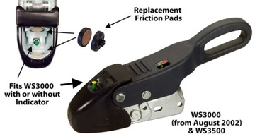 НАКЛАДКИ, ФРИКЦИОННЫЕ ВСТАВКИ ДЛЯ СЦЕПКИ WINTERHOFF WS 3000 WS 3500