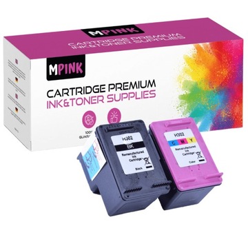 2 картриджа для HP 302 XL Envy 4524 4525 e-All-in-One