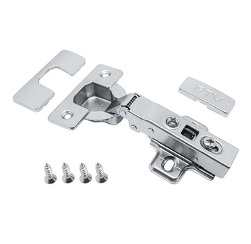 ПЕТЛЯ МЕБЕЛЬНАЯ GTV PRESTIGE, ПЕРЕГРУЖЕННАЯ ДВЕРЬ - 1 шт.