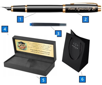 ЭКСКЛЮЗИВНАЯ ПОЗОЛОЧЕННАЯ РУЧКА PARKER IM С ГРАВИРОВКОЙ В ПОДАРОК ​​УЧИТЕЛЮ