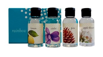 OLEJKI ZAPACHOWE AROMATY ESENSCJE ROBOCLEAN RAINBOW ORYGINALNE 4 szt.