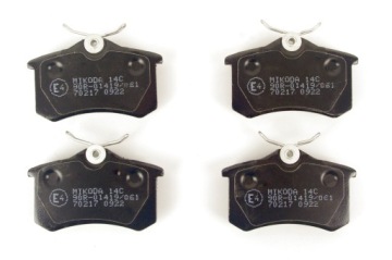 Тормозные колодки ЗАДНИЕ RENAULT SCENIC 1 I 2 II 3 III