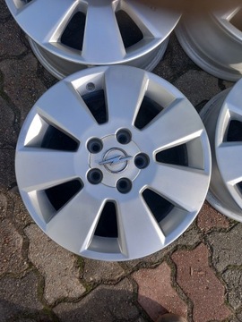 PĚKNÝ RÁFKY HLINÍK 5X110 6X15 ET43 OPEL ASTRA CORSA MERIVA