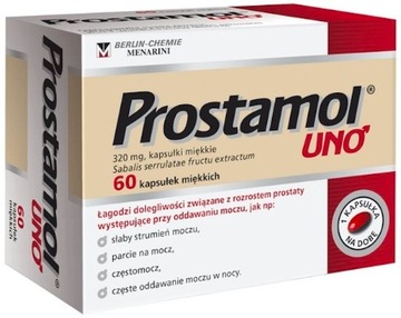 Prostamol Uno lek na prostatę uk. moczowy 60 kaps.