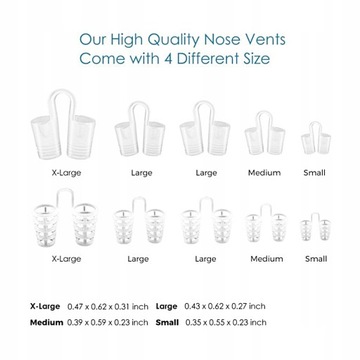 Портативный носовой расширитель для улучшения сна, 8 шт.
