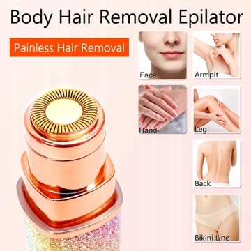 Portable 2 IN 1 Women Epilator Electric Painl