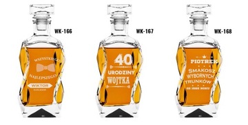 ПОДАРОК ​​НА ДЕНЬ РОЖДЕНИЯ — ГРАФИН ДЛЯ ВИСКИ С ГРАВИРОВКОЙ