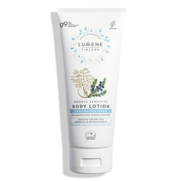 LUMENE NORDIC SENSITIVE Nieperfumowany lekki balsam do ciała 200 ml