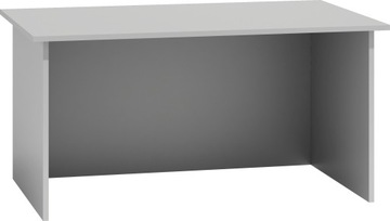 BIURKO KOMPUTEROWE BIAŁE 120/75CM MEBLE STOLIK ABS