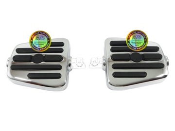 podnóżki kierowcy przód Honda VF 750 VT 750 VT 1300 VTX 1300 1800 chrom