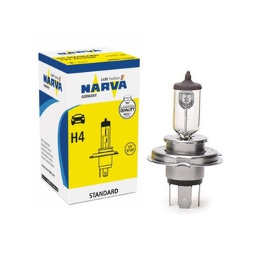 NARVA HS1 ЛАМПОЧКА 12В 35/35Вт PX43T 3 шлица - аналогична h4
