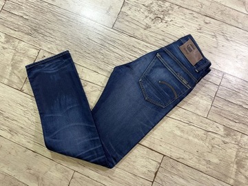 G-STAR RAW 3301Spodnie Męskie Jeans IDEAŁ W29 L34 pas 74 cm