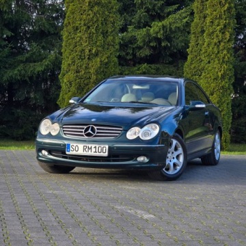 Mercedes CLK W209 Coupe C209 3.2 V6 (320) 218KM 2005 Mercedes CLK 320 W209 3.2 Avantgarde Benzyna 3