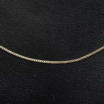 Złoty łańcuszek klasyczna Pancerka 50 cm (p. 585)