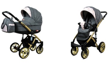 BabyLux Wózek 2w1 dziecięcy spacerówka Lumio