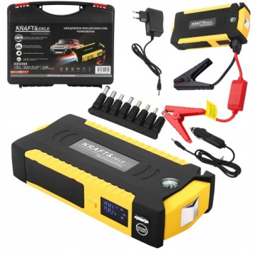 Jump Starter Booster PowerBank Kraft&Dele 3.0 Usb-a Kufr 16800 mAh 12V