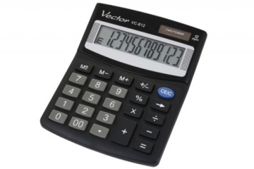 VC812 Векторный 12-значный калькулятор