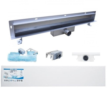 Sanitline Odpływ liniowy prysznicowy ścienny 70 cm
