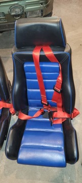 Сиденья Recaro Monaco, РЕМНИ BMW e30, как новые.
