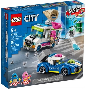 LEGO CITY 60314 POLICYJNY POŚCIG ZA FURGONETKĄ