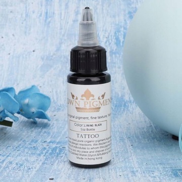 DYNAMIC BLACK 30 ML TUSZ FARBA TATUAŻ CZARNY