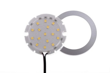 КРУГЛЫЙ СВЕТОДИОД 1,5 Вт ORBIT ALU COLD ALU