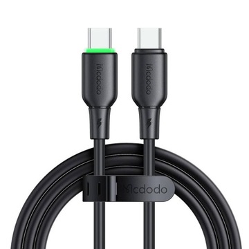 КАБЕЛЬ MCDODO USB-C TYPE C БЫСТРАЯ ЗАРЯДКА ДЛЯ ТЕЛЕФОНА 65 Вт 1 М LED