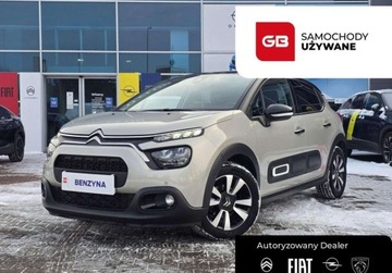 Citroen C3 III Hatchback Facelifting 1.2 PureTech 83KM 2023 Citroen C3 1.2 83KM Shine - Salon PL Serwis ASO Gwarancja FV23 1.2 83KM