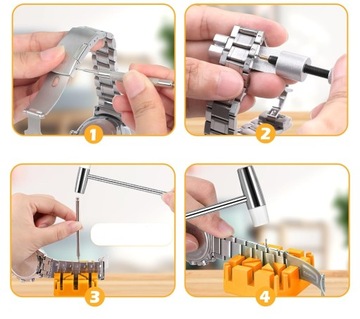 Ремкомплект часов, браслет, инструменты, телескоп, ремешок, большой