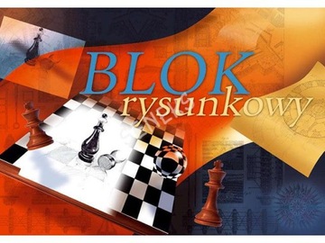 BLOK Rysunkowy BIAŁY A4