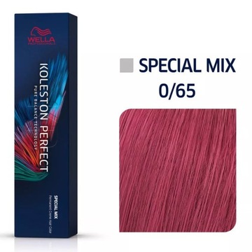 TRWAŁA FARBA DO WŁOSÓW WELLA KOLESTON PERFECT ME+ SPECIAL MIX 0/65 60ML