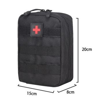 Hunting Survival EDC First Aid Kit Medical Waist Bag Oxford Cloth