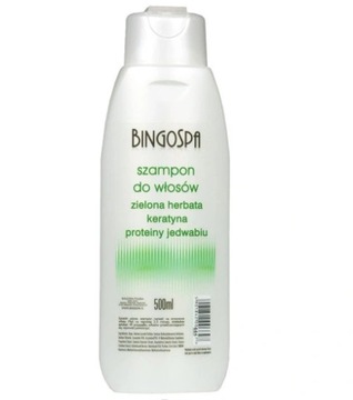 BingoSpa Szampon do włosów Zielona herbata 500 ml