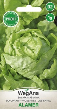 Sałata Alamer WegAna 1 g ODMIANA PREMIUM masłowa