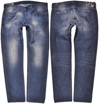FIFTYFIVEDSL spodnie BLUE jeans PEARN PANTALONI _ W38 L31