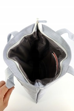 ЖЕНСКАЯ СУМКА-ПОКУПКА ИЗ МАТЕРИАЛА