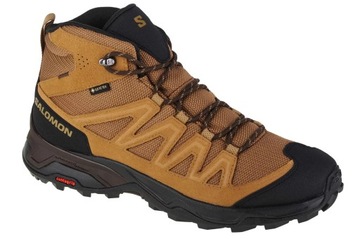 Salomon X Ward Leather Mid GTX 471818 47 1/3 Brązowe