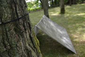 Tarp podłoga osłona 3x3 Zestaw szpilki linki 2x10