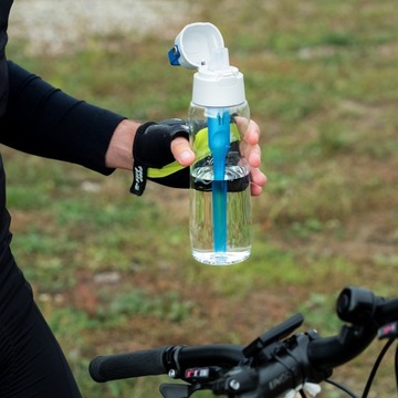 Бутылка Dafi Solid 0,5л сапфир + 7 фильтров для бутылок Dafi Soft и Solid