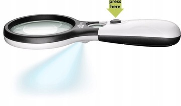 УВЕЛИЧЕНИЕ для чтения, увеличительное стекло, ZOOM, большой светодиод