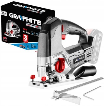 GRAPHITE WYRZYNARKA AKUMULATOROWA 58G011 DREWNA METALU 18V LI-ION ENERGY+