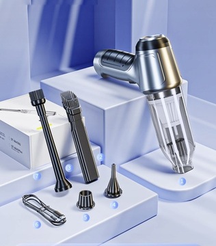 Беспроводной автомобильный пылесос 95000Pa, 120 Вт.