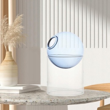 3x синяя высокая и синяя низкая вазы