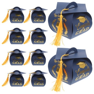 Конфетные коробки на конец учебного года Подарочная упаковка 10 шт.