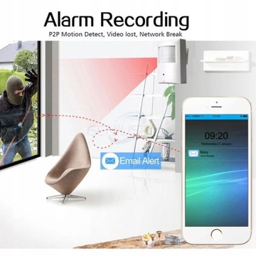 IP-камера, спрятанная в корпусе датчика 2MPX + AUDIO